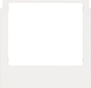 Berker Rahmen eckig polarweiß matt 13191909 – Bild 1