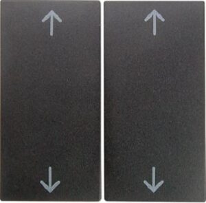 Berker Wippe anthrazit matt Symbol Pfeile 16441606 – Bild 1