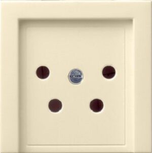 Gira Abdeckung für KPN Anschlussdose System 55 cremeweiss 027901 – Bild 1