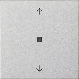 Gira S3000 Bedienaufsatz BT Pfeile System 55 Aluminium 538226 – Bild 1