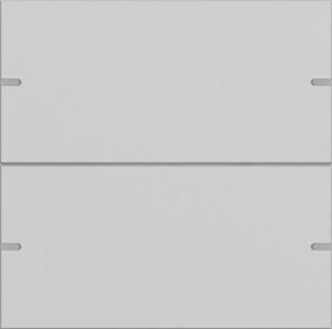 Gira Wippenset 2-fach Tastensor 4 TS4 Grau matt lackiert 5022915 – Bild 1