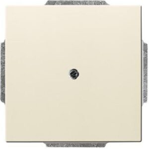 Busch-Jaeger Zentralscheibe Leitungsauslass savanne/elfenbeinweiss 1749-82 – Bild 1