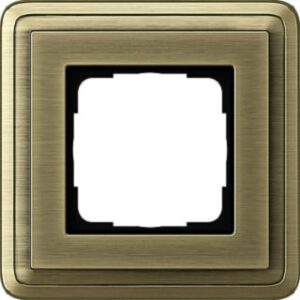Gira Abdeckrahmen 1-fach ClassiX Bronze/Bronze 0211621 – Bild 1