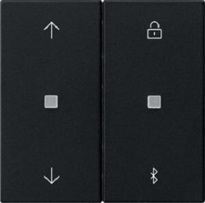 Gira S3000 Jalousie- und Schaltuhr BT System 55 Schwarz matt 5367005 – Bild 1