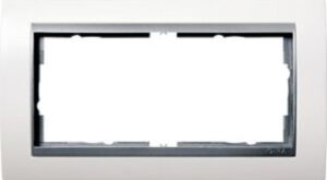 Gira Rahmen 2-fach ohne Mittelsteg Event weiss Einsatz 100271 – Bild 1