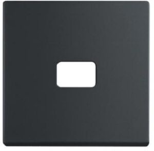 Busch-Jaeger Wippe offen schwarz-matt für rote Zugtasterkalotte 1720-885 – Bild 1