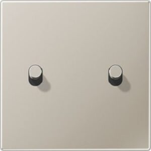 Jung Abdeckung 1fach mit 2 Kipphebeln ES12-5R1 – Bild 1