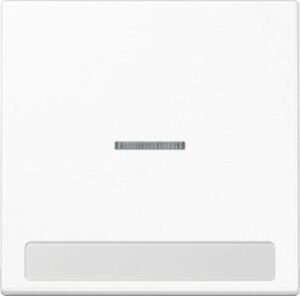 Jung Wippe für Schalter beleuchtet mit Schriftfeld alpinweiss LS990NAKO5WW – Bild 1