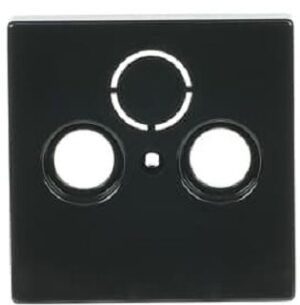 Busch-Jaeger Zentralscheibe Antennenst. solo anthrazit 1743-81 – Bild 1