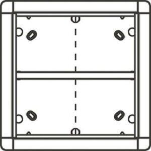 Ritto Rahmen AP 4-fach weiss 1883570 – Bild 1