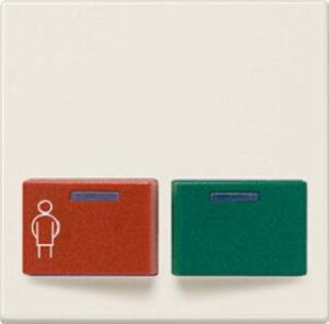 Jung Abdeckung für Ackermann Ruf-u.Abstelltaster mit Erinnerung. A642B-1 – Bild 1