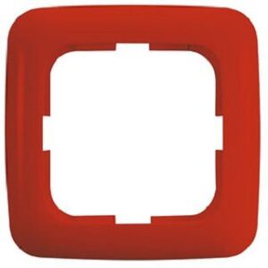 Busch-Jaeger Abdeckrahmen SI 1-fach Reflex SI rot 2511-217-101 – Bild 1