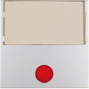 Berker Wippe aluminium matt mit 5 beilieg.Linsen 16961404 – Bild 1