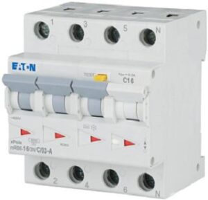 Eaton (Moeller) FI/LS Kombination 16A 300mA mRB6-16/3N/C/03-A – Bild 1