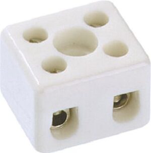 Bachmann Porzellanklemme 21x18x16mm 2-polig 950.002 – Bild 1