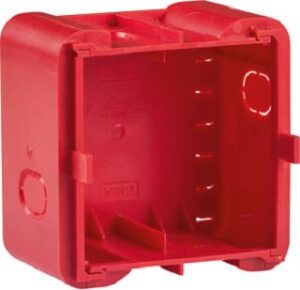 Berker Einbaudose 1-fach für UP-Montage rot 18720010 – Bild 1