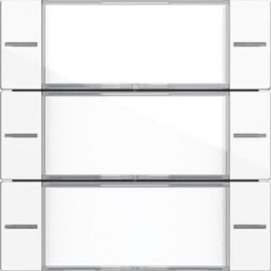 Gira Wippenset 3-fach BSF Tastensor 4 System 55 Klar/Reinweiß 577303 – Bild 1