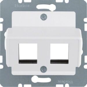 Berker Zentralplatte Modular Jacks 14641909 – Bild 1
