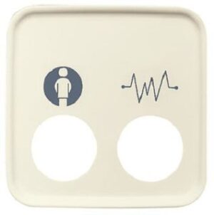 Busch-Jaeger C-Scheibe SI CO99 Ruf weiss 2548-020E-212 – Bild 1