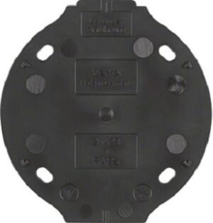 Berker Bodenplatte S1930 schwarz 1-fach 133111 – Bild 1