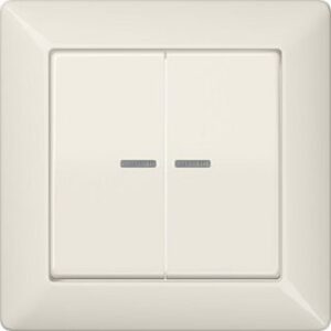 Jung Abdeckung für Serienschalt. AS 500/A plus weiss AS590-5KO5 – Bild 1