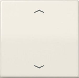 Jung Wippe Taster BA 1-fach KNX mit Symbol Pfeile Mittenst. ws AS591P – Bild 1
