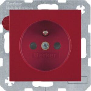 Berker Steckdose mit Schutzkontakt B.1/B. 6768768962 – Bild 1