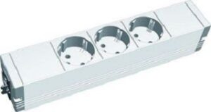 Bachmann FACTORY Profil ALU 3xSchuko GST181HE VM 509.001 – Bild 1