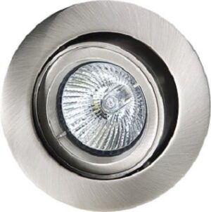 SG Leuchten Decken-EB-Downligt 50W JUPITER gebürsteter Stahl 230V 997910 – Bild 1