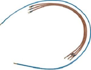 Hager Abg.-Kabelbaum Zähler o. 10mm² universZ 4pol. 3xbr. 1xbl. Y89U – Bild 1