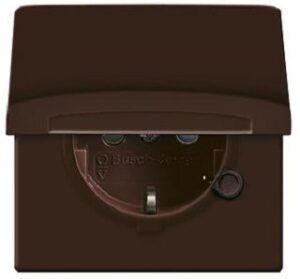 Busch-Jaeger SCHUKO-Steckdose AW44 erhöhter Berührungsschutz KD 20EUGKB-31-101 – Bild 1