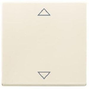 Busch-Jaeger Bedienelement Jalousie carat savanne/elfenbeinweiss 6430-82-102 – Bild 1