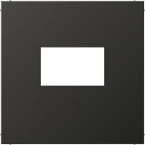 Jung Abdeckung für USB-Ladegerät (gerastet) Serie LS anthrazit lackiertes AL1969USBAN – Bild 1