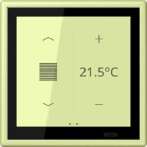 Jung KNX Raumcontroller LS TOUCH Serie LS, vert jaune clair LC459D1S222 – Bild 1