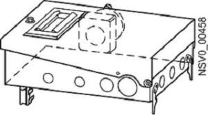 Siemens Abgangskasten 32A 3pol. S33+1x5pol BD2-AK2X/CEE325S33 – Bild 1