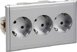 Schneider Electric Steckdose 3-fach 16A/250V 5940111 – Bild 1