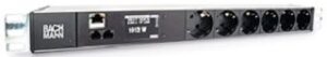 Bachmann AC-PDU 19Z 1HE Monitored TCP/IP Strom 2,0m Schuko 329.3009 – Bild 1