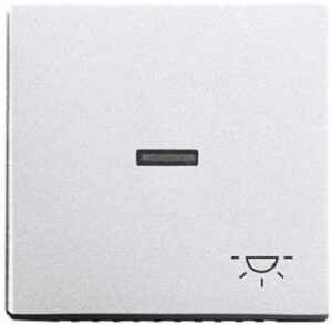 Busch-Jaeger Wippe Symbol Licht future linear alusilber 1789LI-83 – Bild 1