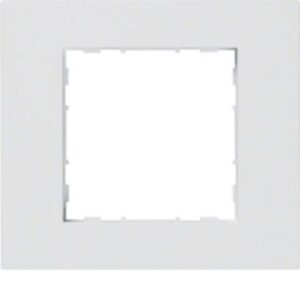 Hager Rahmen 1-fach ART brillantweiss WYR510 – Bild 1