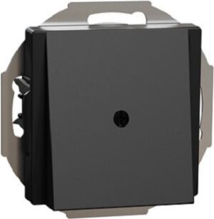 Merten Zentralplatte Leitungsauslass schwarz matt System M MEG4071-0403 – Bild 1