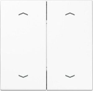 Jung Funk-Wandsender 4kan. EnOcean mit Pfeil-Symb.auf/ab alpinws ENOLS995MPWW – Bild 1