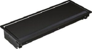 Bachmann Einbaurahmen lang schwarz CONI 387x151mm 911.003 – Bild 1