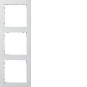 Hager Rahmen 3-fach PUR brillantweiss WYR130 – Bild 1