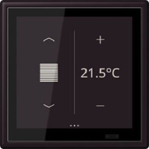 Jung KNX Raumcontroller LS TOUCH Serie LS, noir d'ivoire LC459D1S248 – Bild 1