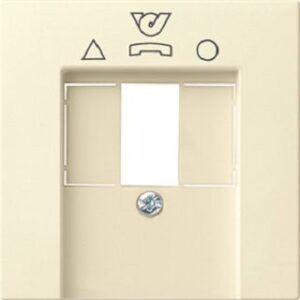 Gira Abdeckung TDO-Anschlussdose System 55 cremeweiss 026001 – Bild 1