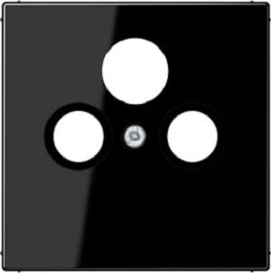 Jung Abdeckung für SAT-TV-Steckdose (LS990) schwarz LS990SATSW – Bild 1