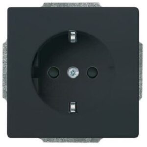 Busch-Jaeger SCHUKO Steckdosen-Einsatz steplight future linear anthrazit 20EUCBLI-81 – Bild 1