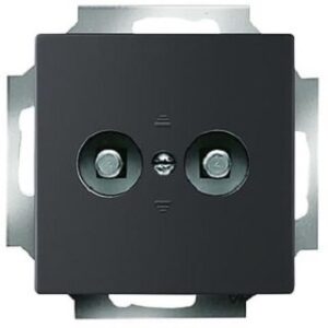 Busch-Jaeger Ausgleichsstecker future linear schwarz-matt UP 2095UC-885 – Bild 1