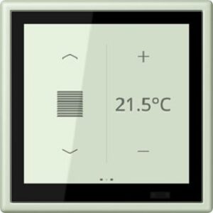 Jung KNX Raumcontroller LS TOUCH Serie LS, vert anglâis pale LC459D1S218 – Bild 1