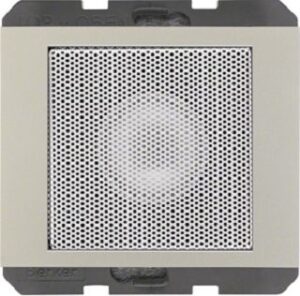 Berker Lautsprecher edelstahl lackiert 28827004 – Bild 1